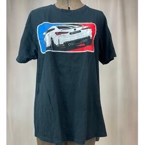 TUNER‎ CULT Mens T-Shirt (L) Cotton Racing Cars Mechanic BMW M4 Graphic